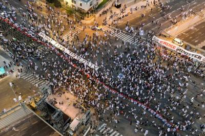 Israelis Continue Protests in Tel Aviv