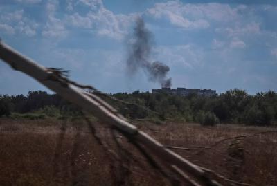 Russia Bombs Armored Vehicle Repair Center in Kharkiv