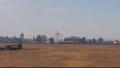 Turkish Drone Targets Military Base of "SDF" in Hasakah Countryside