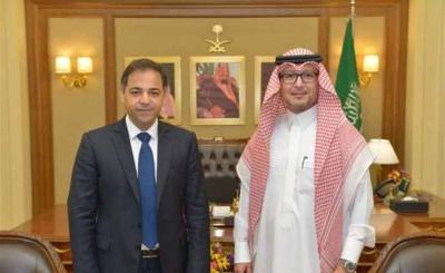 Saudi Ambassador Expresses Support for Mansouri During Meeting