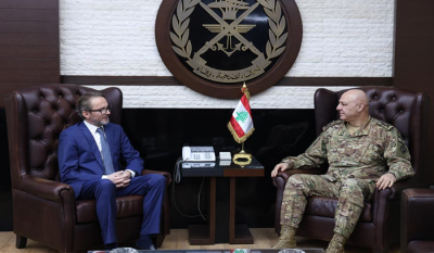Army Commander Meets Polish Ambassador and MP Shimon