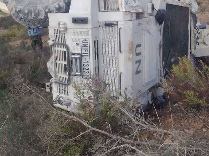 Title: Ghanaian Unit Vehicle Accident Near Marwehine Leaves Three Injured