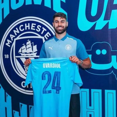 "Manchester City" Officially Announces the Signing of Gvardiol
