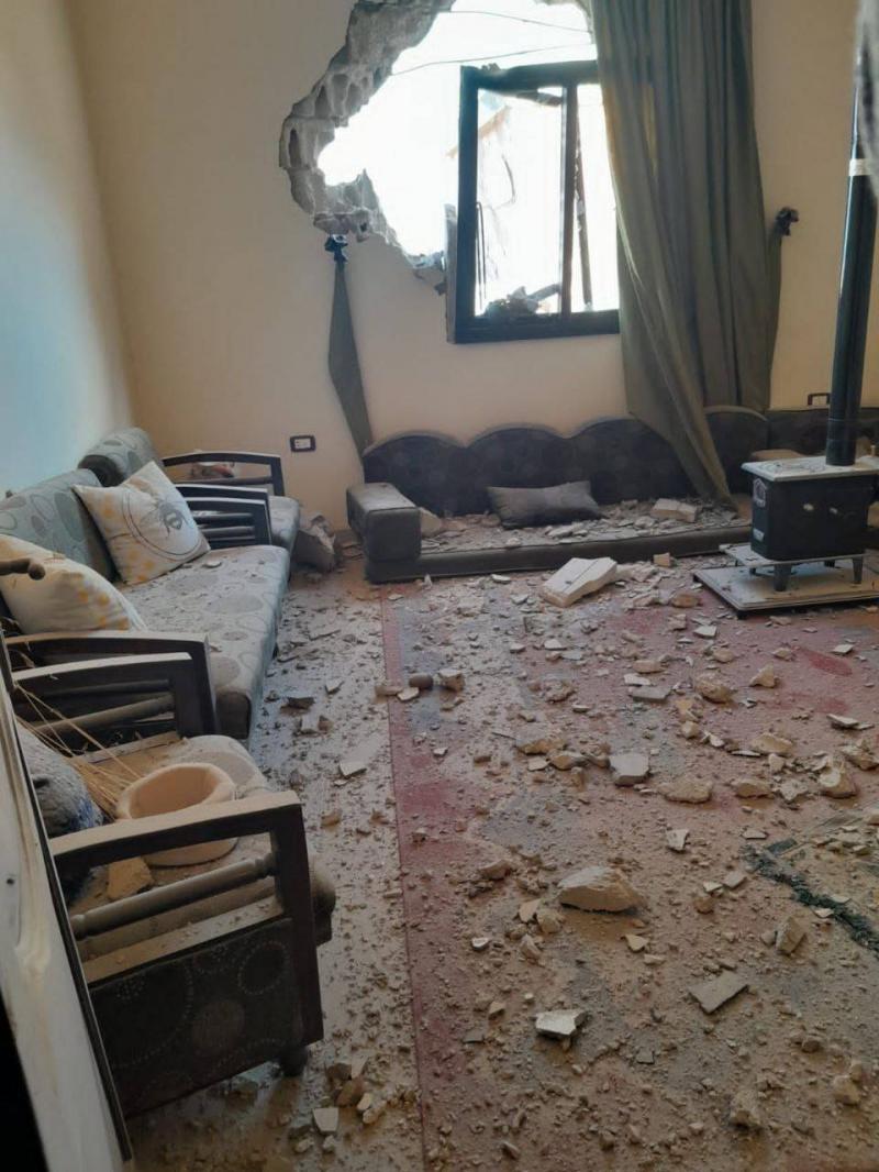 Shell Nearly Caused a Massacre in Aitaroun, Southern Lebanon