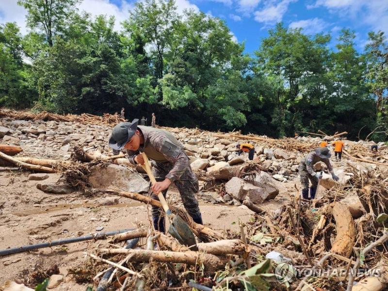 India: Rescue Workers Search for Missing Persons After Landslide