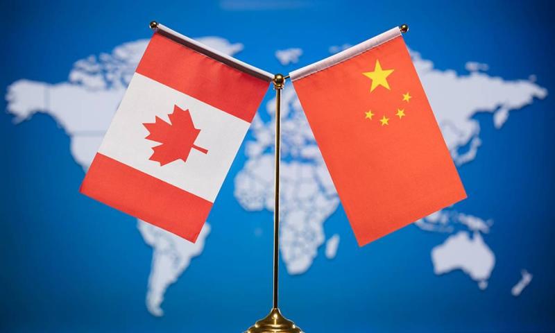 Title: Canadian Minister's Rare Visit to China
