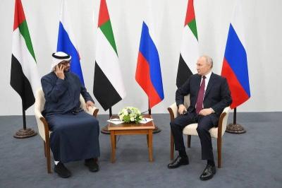 Emirati Official: Putin Exchanged Views on Regional and International Developments During His Visit to the Country