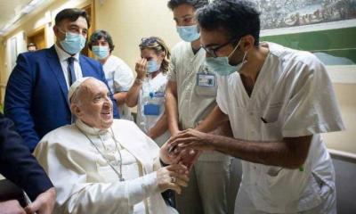 Title: Vatican: The Pope is in "Good and Stable" Condition and Receiving Antibiotics for Lung Inflammation