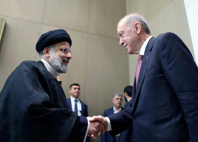 Erdogan to Raesi: We Are Ready to Take on a Guarantee Role in Resolving the Gaza Crisis