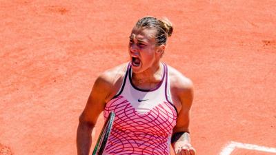 Sabalenka "Tames" Shimanovich at the French Open