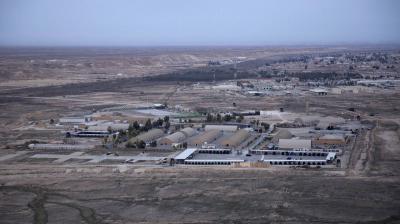 Iraqi Factions Announce Targeting of "Ain al-Asad" Base with Drone