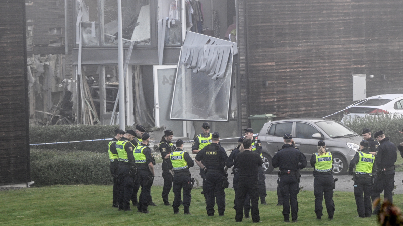 Title: Death of a Young Woman from Burghliya - Photos from Explosion in Sweden