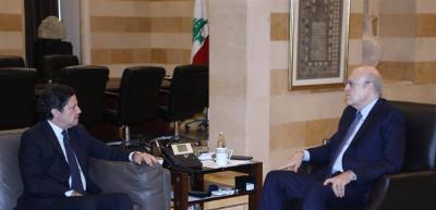 Mikati Discusses Southern Conditions with Mekari and Meets with Bou Habib