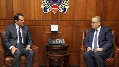 Bissri Discusses General Conditions with New Qatari Ambassador