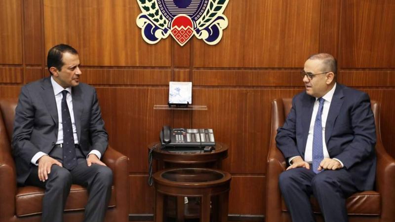 Bissri Discusses General Conditions with New Qatari Ambassador