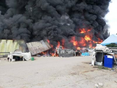 Title: Firefighters Control Major Blaze in Tripoli
