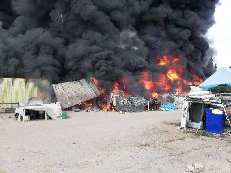 Title: Firefighters Control Major Blaze in Tripoli