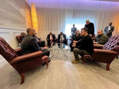 Zelensky: I Discussed Armed Groups Supported by Russia with Burhan
