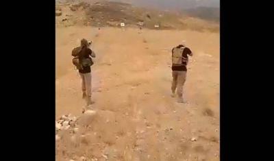 Video - Masked Individuals Training to Target Geagea and Jumblatt