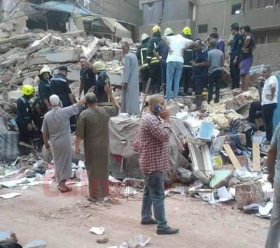 Casualties from Building Collapse in Cairo