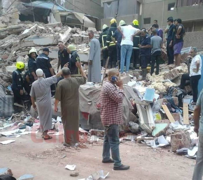 Casualties from Building Collapse in Cairo