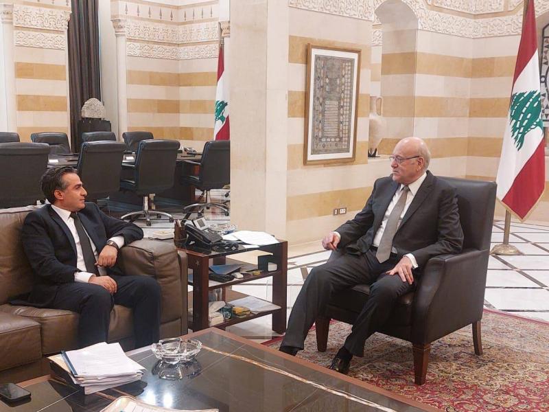 Mikati Reviews Ministry of Public Works Procedures for Emergency Response