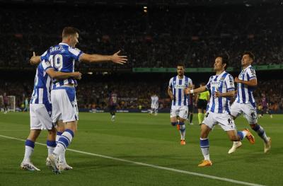 Real Sociedad Spoils Barcelona's Title Celebrations with 2-1 Victory at Camp Nou
