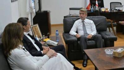 Hochstein Meets Energy Minister Walid Fayad