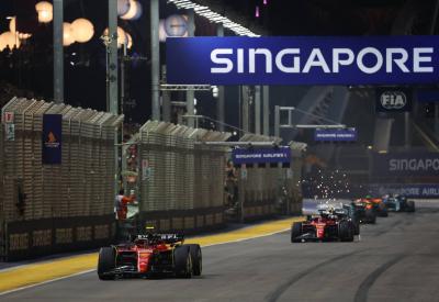 Sainz Wins in Singapore, Ending Red Bull's Dominance