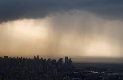 Beirut Under the Rain: A Work of Art