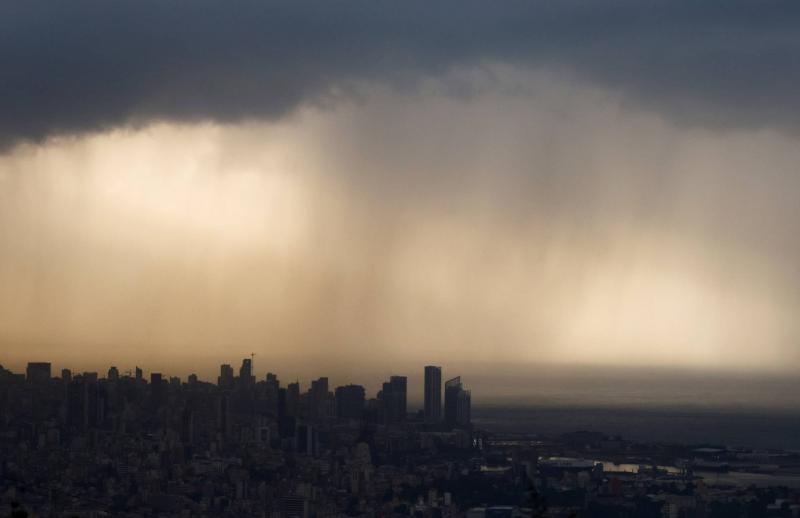 Beirut Under the Rain: A Work of Art