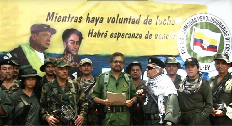 Death of the Splinter Leader from the Colombian 