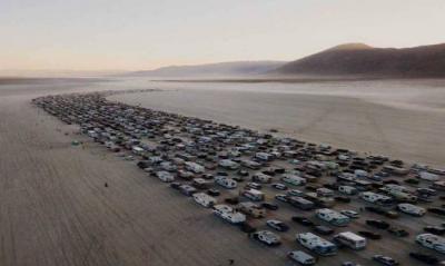Unprecedented Traffic Jam in Nevada, USA