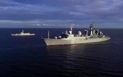 China and Russia: Naval and Aerial Military Drills in the Sea of Japan