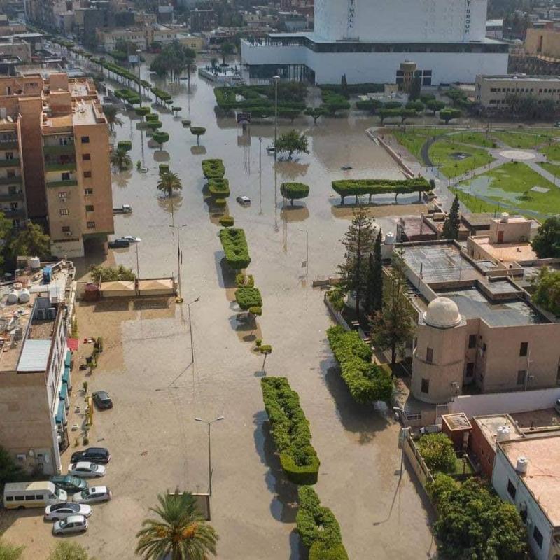 Heavy Rain Floods Libyan Capital