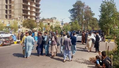 Title: Official: 15 Dead and 40 Injured in Earthquakes that Hit Western Afghanistan