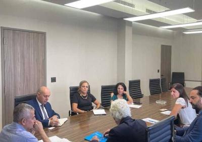 Khalil Meets UNICEF Representative