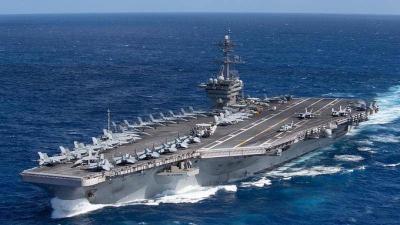 Arrival of the Aircraft Carrier "Gerald Ford" in the Eastern Mediterranean