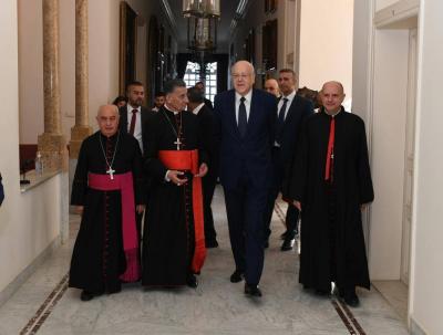 Mikati at Bkirki: Discussion on Presidency and Government