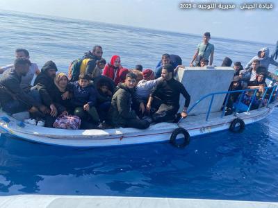 Lebanese Army Rescues 29 People from Drowning During Smuggling Operation