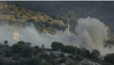 Title: Rocket Barrage from Gaza... One Falls in Tel Aviv (Video)