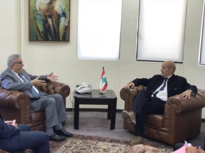 Lodiain Concludes His Visit to Lebanon with a Meeting with Bou Habib