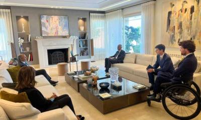 Basil Meets with the French Ambassador