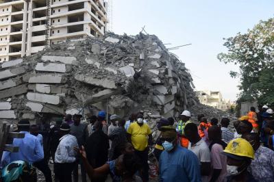 Title: At Least 12 Dead in Building Collapse in Cameroon