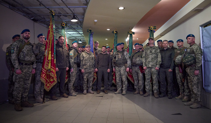 Zelensky Announces the Formation of a Marine Corps in Ukraine