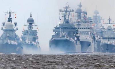 Russian Ships Return from Joint Patrol with Chinese Ships in the Pacific