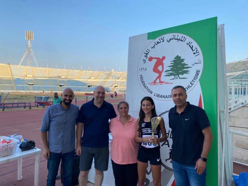 Athletics: Two Records Set by Angela Tannous and Eliana Maouad from the 