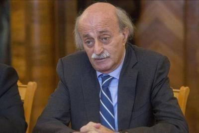 Walid Jumblatt Expresses Solidarity with the People of Sweida