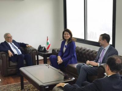 Diplomatic Meetings and Communications at the Foreign Ministry: Bou Habib States Lebanon is Unwilling to Escalate