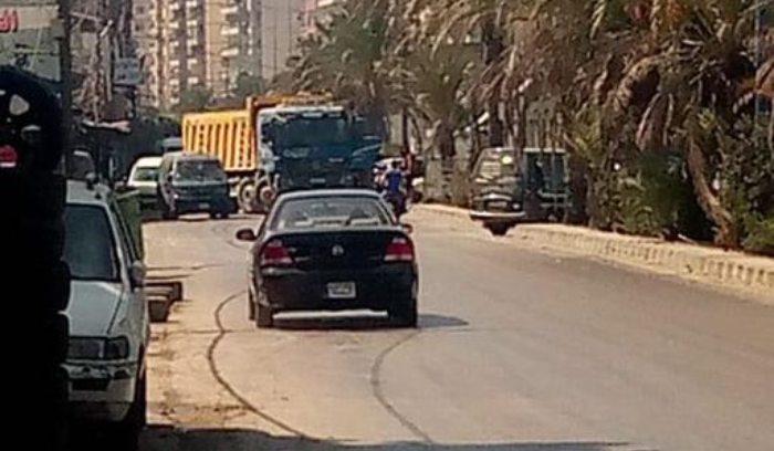 Title: Road Blocked in Beddawi Demanding Patient's Return from Turkey